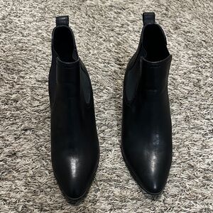 Steve Madden Black Ankle Boots